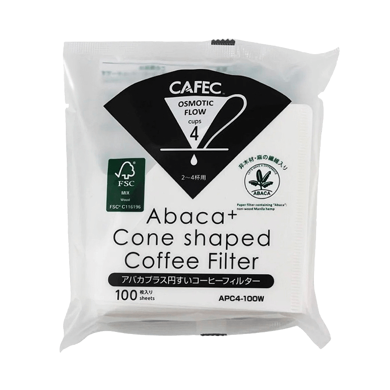 Фильтры Cafec Abaca+ (размер 2–4)