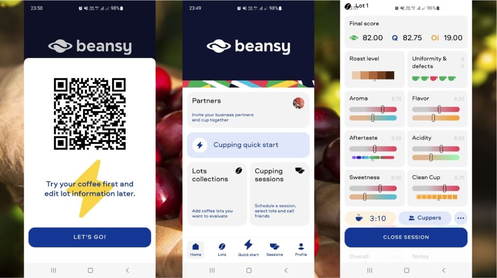 Приложение Beansy