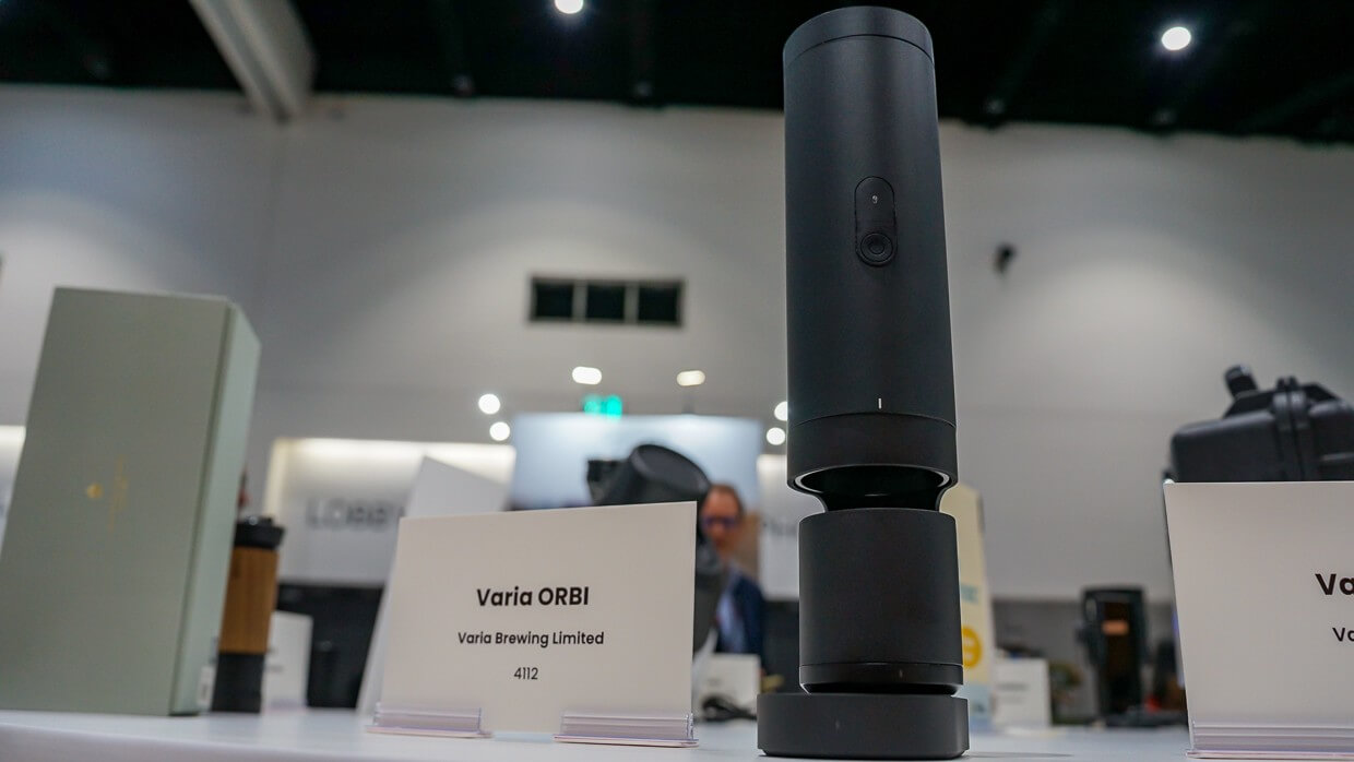 Многофункциональная кофемашина Orbi от Varia Brewing со сменными насадками